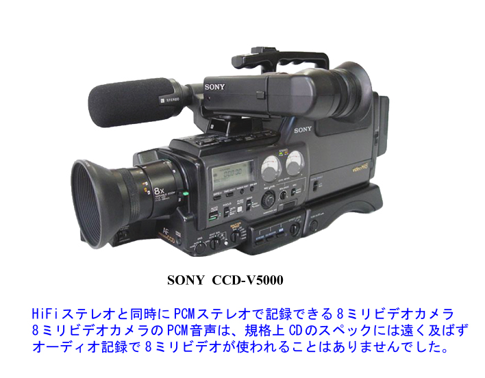 SONY CCD-V5000の写真