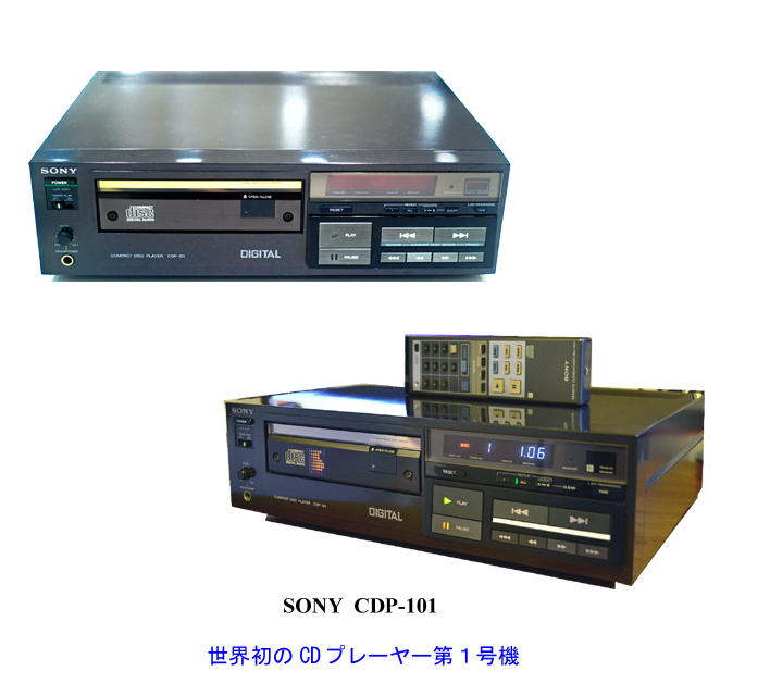 SONY CDP-101の写真